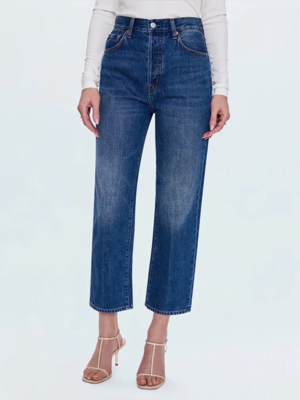 Pistola Denim Cassie Crop in Fairview